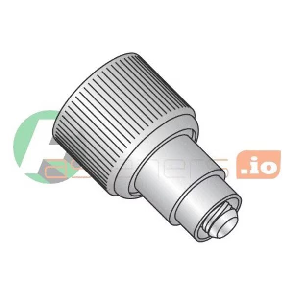 Captive Panel Screw, #6-32 Thrd Sz, Plain Steel, Newport Fasteners, Mfr#: 196271